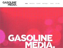 Tablet Screenshot of gasolinemedia.com.au
